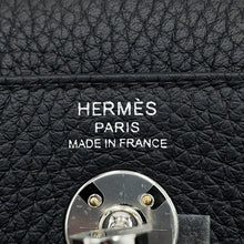 将图像加载到图库查看器中，HERMES Lindy Black Taurillon Clemence Size Mini
