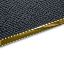 将图像加载到图库查看器中，HERMES Geta Slim Black Epsom

