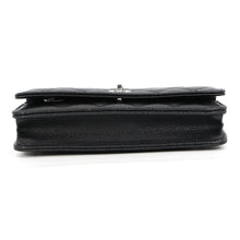 Load image into Gallery viewer, CHANEL Matelasse Classic Chain Wallet BlackAP4241 Caviar Leather
