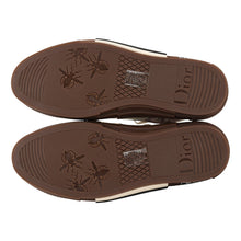 将图像加载到图库查看器中，Dior B23 High-Top Sneakers Beige/Brown3SH118ZMK Fabric Rubber Size 41
