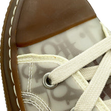 将图像加载到图库查看器中，Dior B23 High-Top Sneakers Beige/Brown3SH118ZMK Fabric Rubber Size 41
