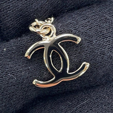 Load image into Gallery viewer, CHANEL CC Logo Bambi Motif Long Necklace Gold Plated Rhinestone Faux Pearl
