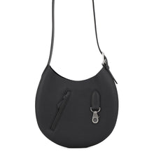 Load image into Gallery viewer, HERMES Alson Slim Black Togo Leather Swift Leather
