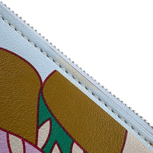 将图像加载到图库查看器中，HERMES Azap Long Silk In La Patisserie Française Blue Brum Swift Leather
