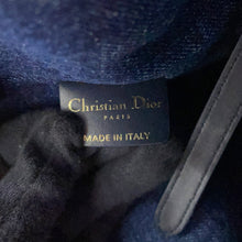 将图像加载到图库查看器中，Dior ToJules Handbag BlueM2821ODCE_M49E Denim Leather Size Medium

