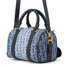 将图像加载到图库查看器中，Dior Dior Groove 20 BlueM1364UDCE_M49E Denim Leather Size Small
