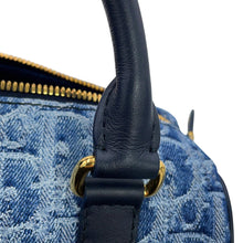 将图像加载到图库查看器中，Dior Dior Groove 20 BlueM1364UDCE_M49E Denim Leather Size Small
