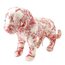 Load image into Gallery viewer, Dior Baby Dior Toile de Jouy Animal Plush Toy White/Red Cotton
