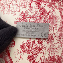 Load image into Gallery viewer, Dior Baby Dior Toile de Jouy Animal Plush Toy White/Red Cotton
