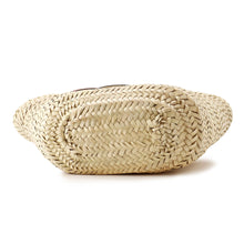 Load image into Gallery viewer, CELINE Classic Panier Beige/Brown Raffia Leather
