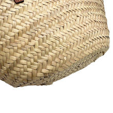 Load image into Gallery viewer, CELINE Classic Panier Beige/Brown Raffia Leather
