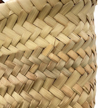 Load image into Gallery viewer, CELINE Classic Panier Beige/Brown Raffia Leather
