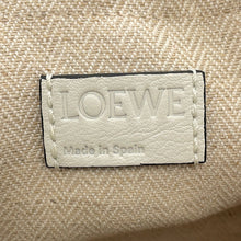 Load image into Gallery viewer, LOEWE Drawstring bucket bag Natural/WhiteA223222X01 Raffia Leather Size Mini
