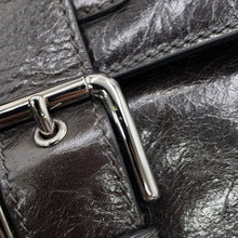 Load image into Gallery viewer, DOLCE&amp;GABBANA Cross Body Bag Dark Gray Leather
