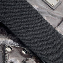 Load image into Gallery viewer, DOLCE&amp;GABBANA Cross Body Bag Dark Gray Leather
