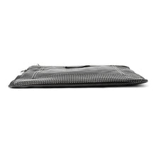 Load image into Gallery viewer, JIMMY CHOO Studded Clutch Bag Black Leather
