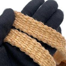 Load image into Gallery viewer, JIMMY CHOO 2WAY Mini Bag Beige Raffia Leather
