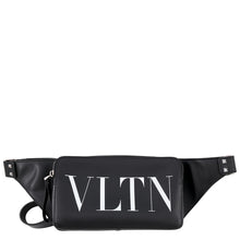 Load image into Gallery viewer, Valentino Garavani VLTN Logo Crossbody Bag Black/WhiteVY2B0A10WJW Leather
