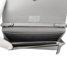 Load image into Gallery viewer, Maison Margiela Glitter Chain Wallet Silver/Gray Leather
