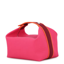 将图像加载到图库查看器中，HERMES Brid a Black Hibiscus Canvas Size GM
