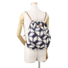 Load image into Gallery viewer, MONCLER 2-Way Bag, Basket Bag, Backpack Beige/Brown Raffia Nylon
