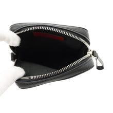 Load image into Gallery viewer, Valentino Garavani Logo Shoulder Bag Black/White3Y2B0943WJW Leather
