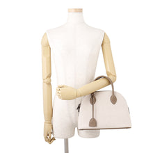 Load image into Gallery viewer, Bonaventura Emma 2WAY Bag White/EtaupeBBGC2-ET Canvas Leather
