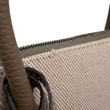 Load image into Gallery viewer, Bonaventura Emma 2WAY Bag White/EtaupeBBGC2-ET Canvas Leather
