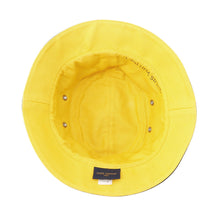 Load image into Gallery viewer, LOUIS VUITTON Reversible bucket hat Size 58 Noir/YellowM76208 Cotton60% Polyester40%
