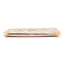 Load image into Gallery viewer, LOUIS VUITTON Pochette Weekend Summer Trunk Rose BallerineN60108 Damier Azur/Trunk
