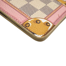 Load image into Gallery viewer, LOUIS VUITTON Pochette Weekend Summer Trunk Rose BallerineN60108 Damier Azur/Trunk
