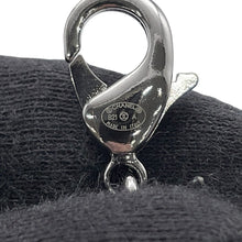 将图像加载到图库查看器中，CHANEL CC Logo Rhinestone Long Necklace GunmetalB 21 A Metal Rhinestone

