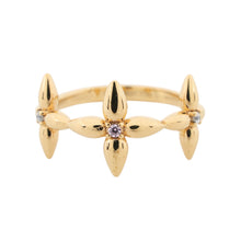 将图像加载到图库查看器中，LOUIS VUITTON Ring - Louisette Signature Size S GoldM1439S Metal
