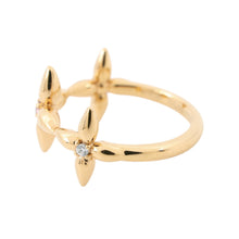 将图像加载到图库查看器中，LOUIS VUITTON Ring - Louisette Signature Size S GoldM1439S Metal
