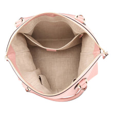 将图像加载到图库查看器中，GUCCI Interlocking G Handbag Pink449651 Leather
