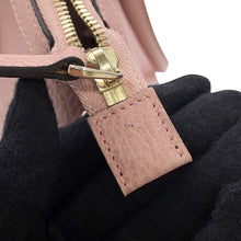 将图像加载到图库查看器中，GUCCI Interlocking G Handbag Pink449651 Leather
