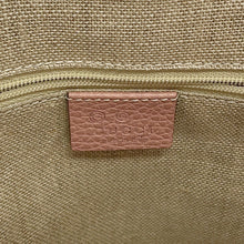将图像加载到图库查看器中，GUCCI Interlocking G Handbag Pink449651 Leather

