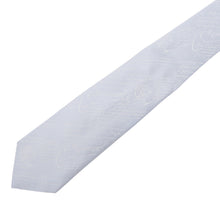 Load image into Gallery viewer, Berluti Jacquard Scritto Pattern Tie Light Blue Silk100%
