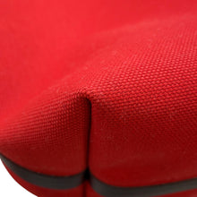 Load image into Gallery viewer, Ferragamo Gancini Tote Bag Red/Black24 1345/00 Canvas Leather
