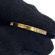 将图像加载到图库查看器中，Dior Dior Code Ring Set (3 rings) Size S Gold/PinkR1256ODELQ_D04P Metal Lacquer Rhinestone
