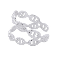 Load image into Gallery viewer, HERMES Chaine d'Ancre Double Bangle Size LG SV925
