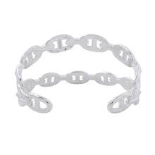 Load image into Gallery viewer, HERMES Chaine d'Ancre Double Bangle Size LG SV925
