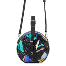 将图像加载到图库查看器中，LOUIS VUITTON Petite Bowat Hat Noir/MulticolorM53798 Leather
