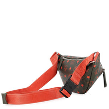 Load image into Gallery viewer, MCM Crossbody Bag Khaki/OrangeMUZ9AFI38G8001 PVC
