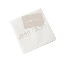 将图像加载到图库查看器中，JIMMY CHOO Fringe ChainShoulder Black Leather
