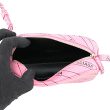 将图像加载到图库查看器中，BALENCIAGA everyday camera bag Pink552372 Leather Size XS
