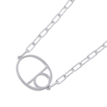将图像加载到图库查看器中，HERMES Chaine d'Ancre Game Necklace Silver SV925

