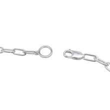 将图像加载到图库查看器中，HERMES Chaine d'Ancre Game Necklace Silver SV925
