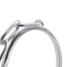 将图像加载到图库查看器中，HERMES Chaine d'Ancre Game Necklace Silver SV925
