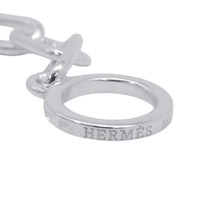 将图像加载到图库查看器中，HERMES Chaine d'Ancre Game Necklace Silver SV925
